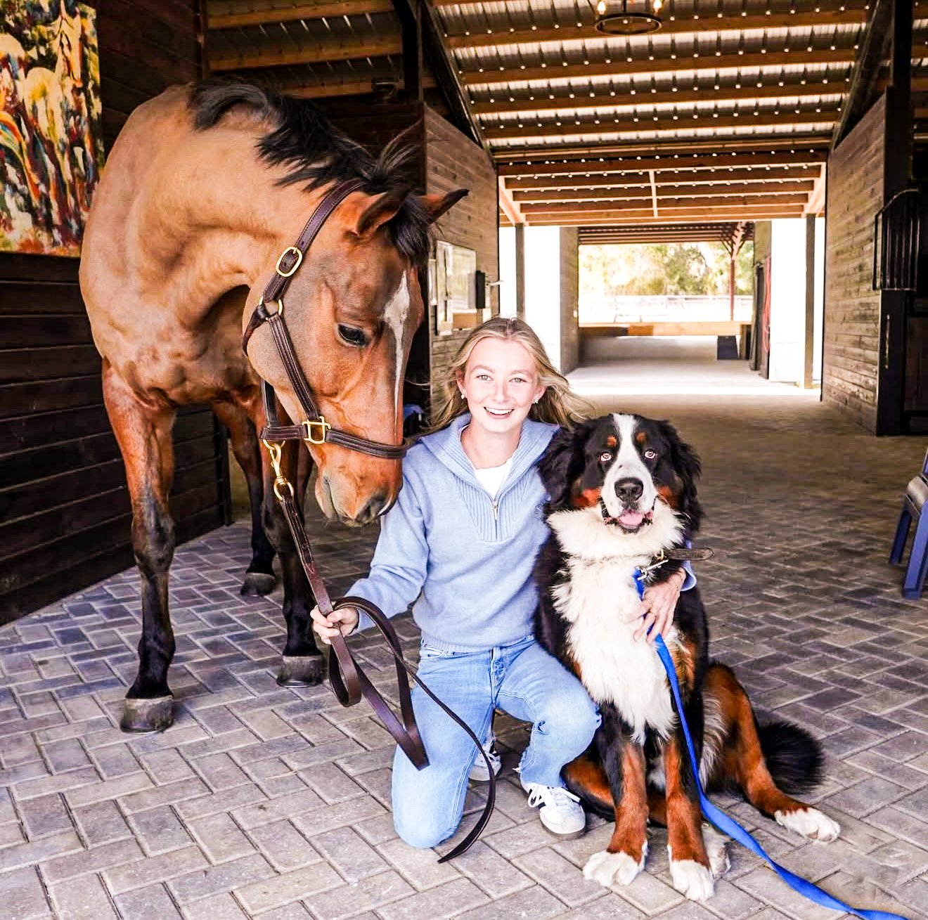 Rory Frangos at Blue Moon Farm Ocala