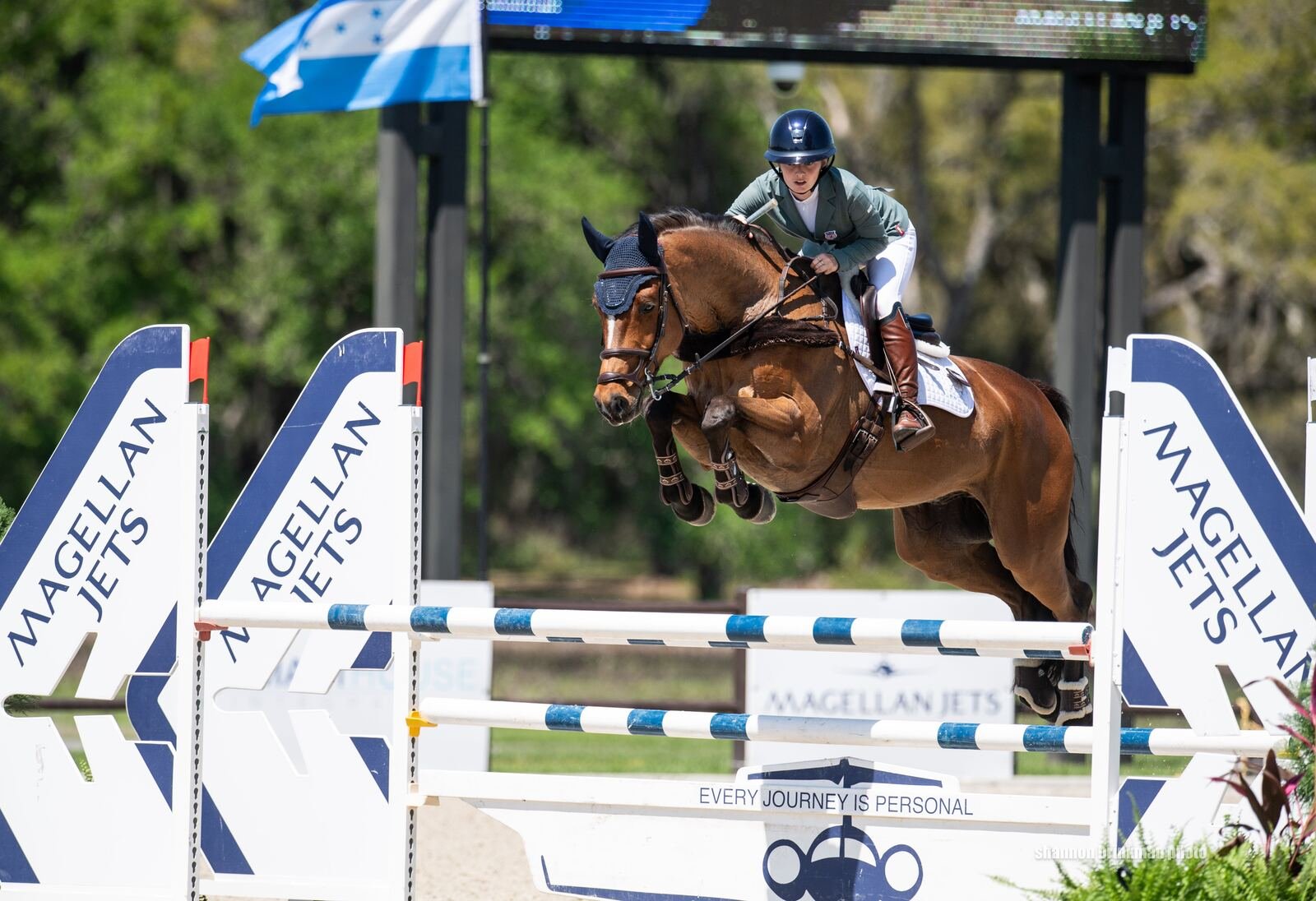 Rory Frangos cross country eventing Ocala